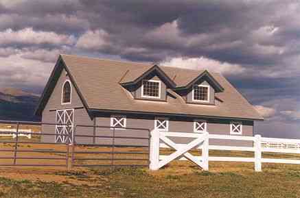 Timber Frame Horse Barn